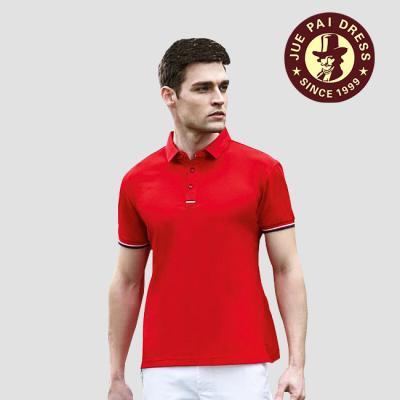 China 2020 new design 100% cotton anti-pilling us polo t-shirts casual t-shirt custom logo work shirt for sale