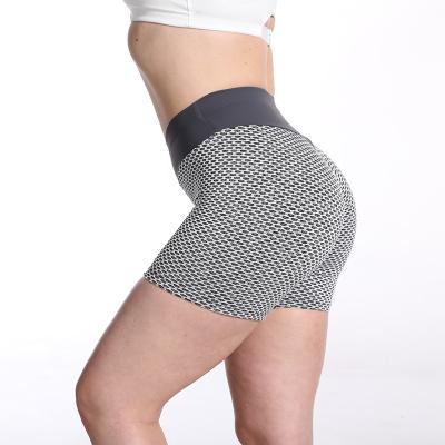 China Breathable European Custom Ladies Buttocks Wear Gym Sports Fashion Honeycomb Yoga Lifting Pants for sale