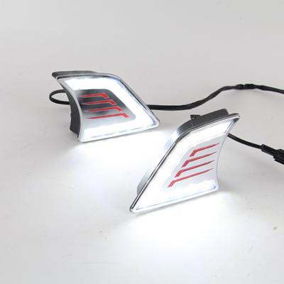 China ABS+LED Daylight Daytime Running Light Waterproof LED DRL Car-Styling Signal Lamp For Toyota Hilux Vigo 2012 2013 2014 for sale