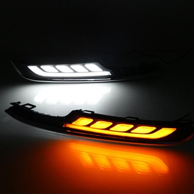 China ABS+LED Daytime Running Light For VW Volkswagen Golf 7 2013 2014 2015 2016 Car Accessories ABS 12V DRL Fog Lamp Covers for sale