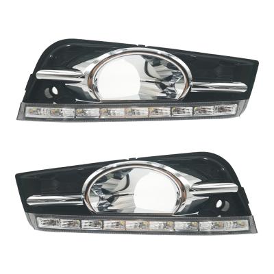 China ABS+led DRL daytime running lights with signal yellow daylight for Chevrolet cruze 2009 2010 2011 2012 2013 for sale