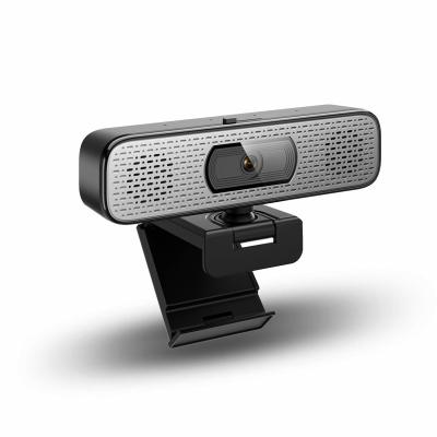 China ABS Shuolun C56 4K PC Webcam with Speakers Focus USB Wide Angle Auto Web Camera for Google Meeting Facebook for sale