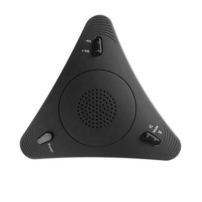 China Low MOQ Perfect Good Prices MU100S China Noise Black Conference Microphone Speaker With Duplex Echo Cancellation for sale