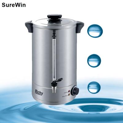 China 20l commercial hot water ss 304 stainless steel water heater manufacture commercial electric urn prices for residential hotel for sale