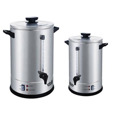 China Keep Hot China Manufacturer Double Wall Hotel Party Maker With Stainless Steel Lid Water Heater Dispenser Electric Coffee Catering Urn for sale