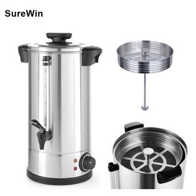 China Commercial Hotel Stainless Steel Hotel Appliance For Double Wall Coffee Percolator for sale