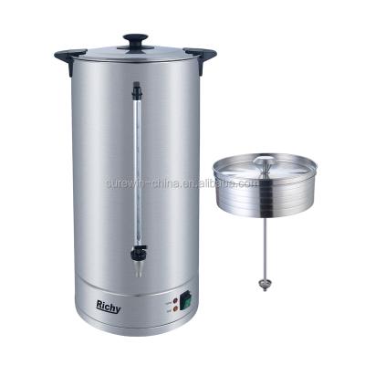 China Commercial Hotel Large Capacity 25L Coffee Catering Urn Coffee Maker Appliances From Other Coffee Makers for sale