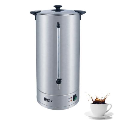 China Hotel Surewin Manufacture 25L Coffee Urn Stainless Steel Coffee Catering Boiler for sale