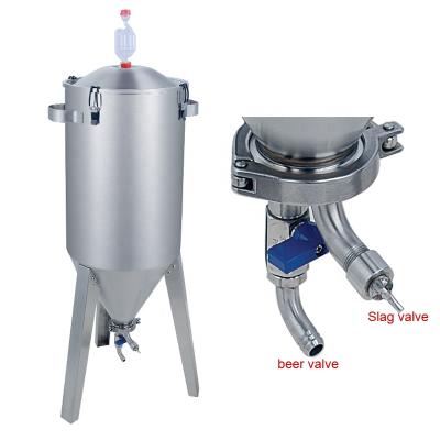 China Hotels Brewing Beer Brewery Equipment Stainless Conical Fermenter 30l 50l for sale