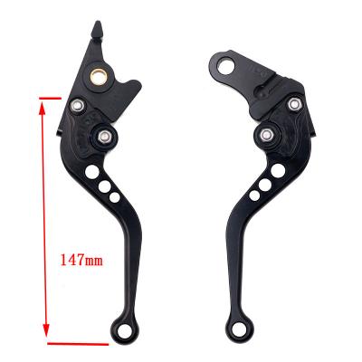 China Aluminum alloy factory price motorcycle accessories 147mm brake clutch lever motorcycle brakes for yamaha for sale