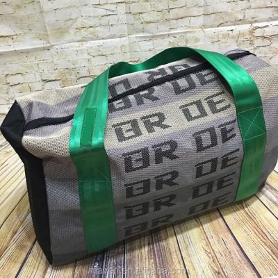 China JDM Bag 12 Models JDM Car Seat Belt Cloth Bride Messenger Sling Bag Luggage Camera Traveling Bag for sale