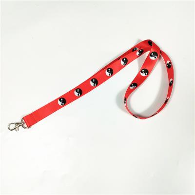 China Advertising Customized Logo Hot Selling Orange Lanyard Rope Lanyard Bracelet Wholesale Customized Short Lanyard for sale