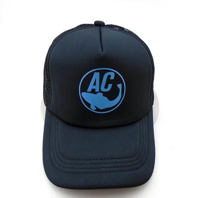 China OEM+ODM Agriculture Manufacturer Columbia Fluorescent Polyester Advertising Promotions With Screen Printing Logo Custom Trucker Hat Cap for sale