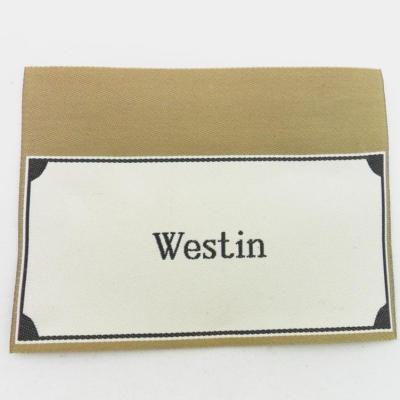 China Hot Sale Woven Mattress Label and Luxury Soft Label for OEM Woven Mattress Labels Mattress Private Label for sale