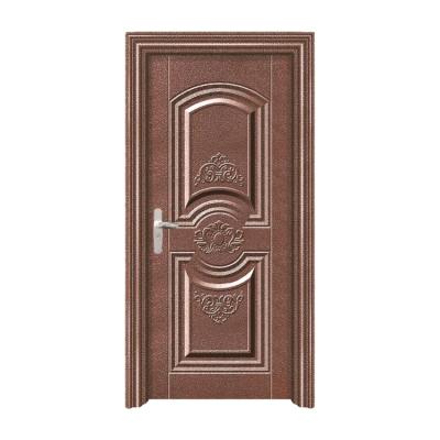 China Custom patterned thermal insulation interior or steel entry doors for sale