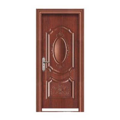 China Single-leaf Door Waterproof Hot Selling Inward Opening Door Made Of Steel Door For Dwelling for sale