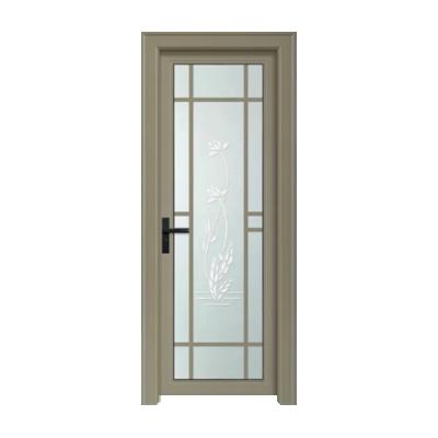 China Wholesale Waterproof Made In China Modern Waterproof Aluminum Alloy Interior Bathroom Doors for sale