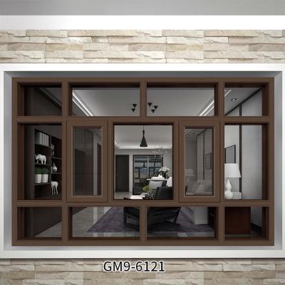 China Sliding Tempered Glass Windows Upvc Double Glazed Sliding Window Guide for sale