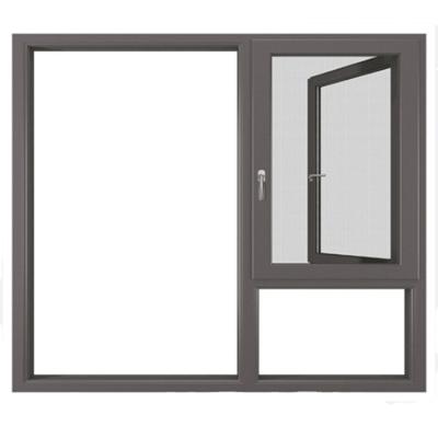 China Sliding Latest French Aluminum Burglar Proof Sliding Window Design for sale