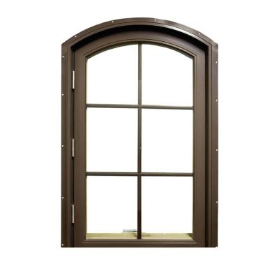 China Sliding Newest Simple Window Design Grille Design Aluminum Sliding Casement Window With Grille For House for sale