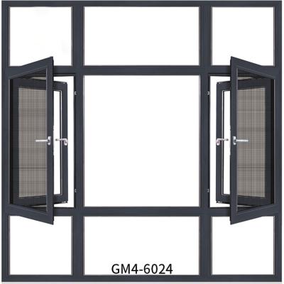 China Sliding Aluminum Sliding Window With Tempered Safety Glass Aluminum Profile Sliding Broken Bridge Aluminum Alloy Window for sale