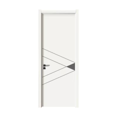 China Bulletproof Industrial Wooden Designs Simple Design Door Bedroom Doors Interior Wooden Wood For Home for sale