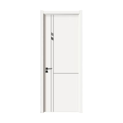 China bulletproof bamboo solid wood interior doors house latest design room wood door high quality with fast delivery for sale