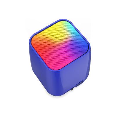 China SING-E ZQS1209 Home Music Box Bass Wireless Sound RGB Light Portable Table Mini Subwoofer Speaker for sale