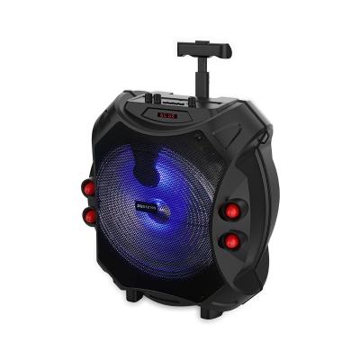 China SING-E ZQS12109 12 Inch Powered Party Dj RGB Light Outdoor Wireless Hifi Super Bass Karaoke Trolley Portable Speaker for sale