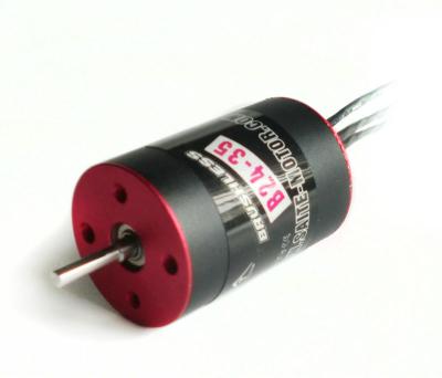 China RC Hobby DC Motor 2435 4500KV 2 Pole Inrunner Electric Brushless RC Motor for sale