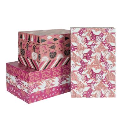 China High Quality Recyclable Christmas Cardboard Lip Gloss Gift Box Packaging Customized Design Luxury Personalized Perfume Gift Box for sale