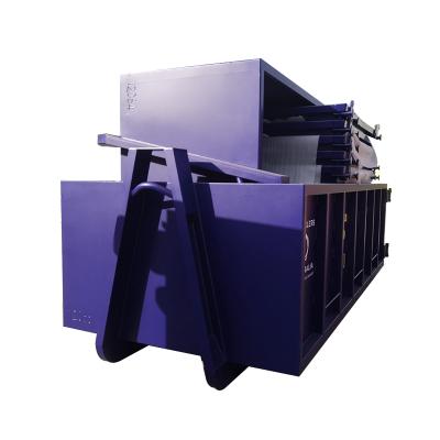 China Stackable Solid Waste Hook Lift Garbage Truck Drop Containers Recycling Dropping Bins For Transportation for sale