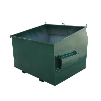 China Construction worksÂ   Stackable Front Loading Garbage Bins Rear And Side Collector Bins for sale