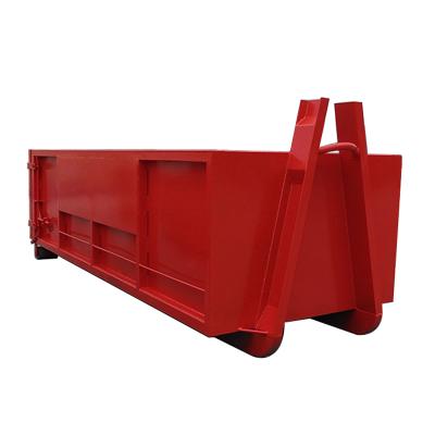 China Solid Waste 20cbm Metal Garbage Skip Hook Container Lift Bin/Roll On Containers for sale