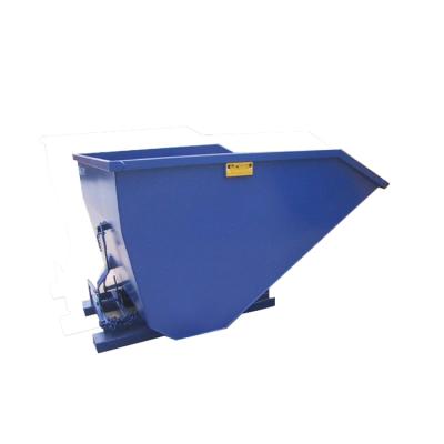 China Waste Handling Self Tippers Trash Cans Tilting Skips Waste Handling Forklift Tipping Trash Can for sale