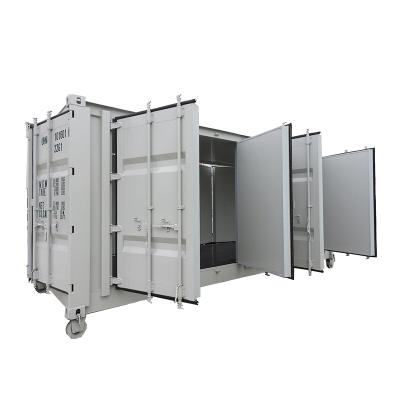 China 20ft Heavy Duty 40ft Storage Container Side Open Door Dry Shipping Container OEM for sale