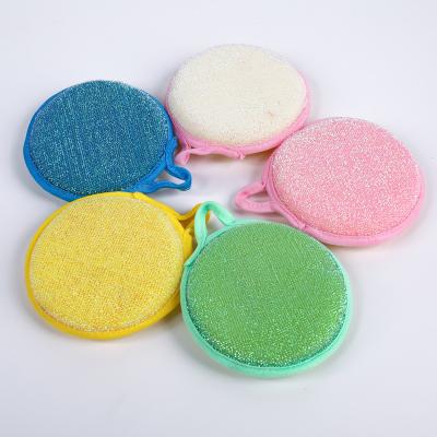 China Eco-Friendly Sustainable Kitchen Dish Washing New Product Cleaning Sponge Scrubber for sale