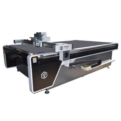 China Corrugated cardboard digital cutting board cut box machine cardboard box paper box cutting machine for sale