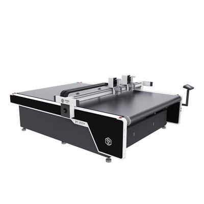 China CNC Pneumatic Styrofoam Tool Trimming Knife Plotter Noise Insulation Flatbed Digital Cutout Cutting Machine for sale