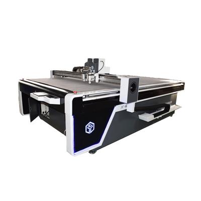 China Garment Shops Car Floor Mat Cloth Cloth With Multifunctional Heads And Cutting Tools Cutting Machine for sale