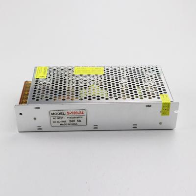 China Class L Level Vl Adapter Switch Power Camera Meanwell GST120A24-P1M 120W 24V 5A AC DC Power Supply for sale