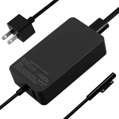 China LAPTOP CE FCC 2021 ROHS Amazon Hot 44W 15V 2.58A for Microsoft Surface Charger AC Adapter Charger for Microsoft Surface Pro 3/4/5/6/7 for sale