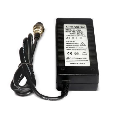 China 24V Output 29.4V 3A XLR Male Connector Fast And Safe Three Prong Charger For 7 Series Li Ion Battery for sale