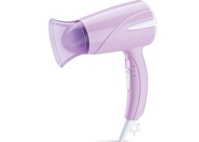 China Low Noise Ionic Travel Hair Dryer With Brush Attachment Auto Cut Off for sale