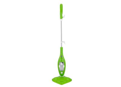 China Home Appliance Steam Cleaner Mop Green Color 500ml Water Tank 1300 Watt for sale