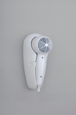 China Healthiest Hotel Wall Mounted Hair Dryer Rechargeable PC / ABS Material for sale