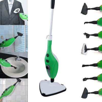 China Green Steam Cleaner Commercial Spray Mop , Easy Home Steam Mop X12 for sale