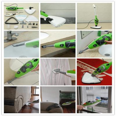 China Portable Steam Cleaner Mop 12 In 1 Auto Pump Operation 20secs Heating Time for sale