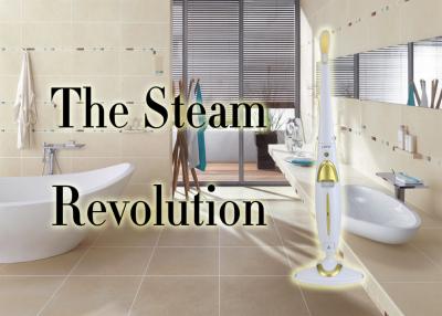 China Highest Rated Steam Mop Cleaner Foldable Handle , Light And Easy Steam Mop On Laminate Floors for sale