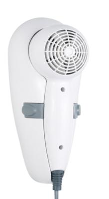 China Low Wattage Wall Hung Hair Dryers , Commercial Hair Dryers Wall Mounted Night Light for sale